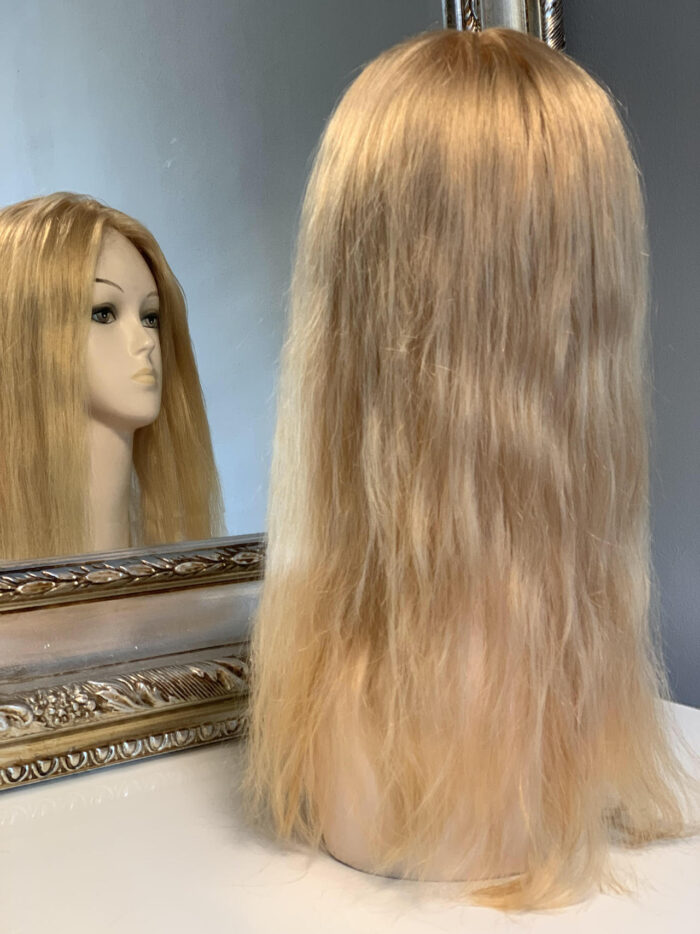 Niezwykle lekka Peruka blond Włosy Naturalne Marella Lux 60 cm