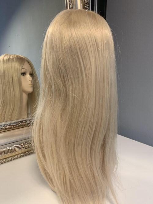 Wiktoria - Luksusowa Peruka Blond Włosy Naturalne 68 cm