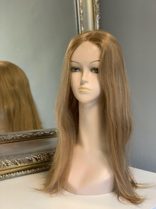 Luksusowa Peruka Włosy Naturalne Sofija w kolorze szatyn 70 cm