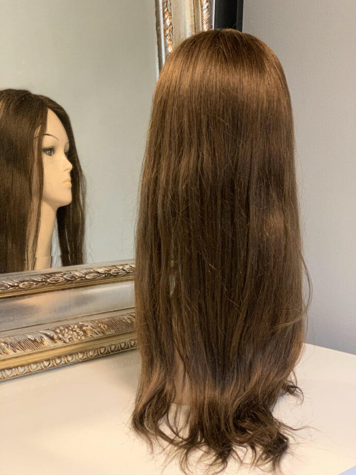 Vivien Lux – Luksusowa Peruka wykonana pod specjalny wymiar kolor brązowy Włosy Naturalne 70 cm