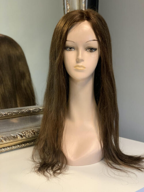 Vivien Lux – Luksusowa Peruka wykonana pod specjalny wymiar kolor brązowy Włosy Naturalne 70 cm