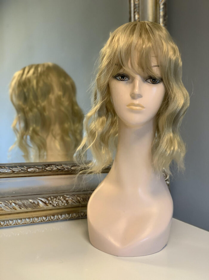 Damski tupet syntetyczny w kolorze blond jasny Emily 35 cm